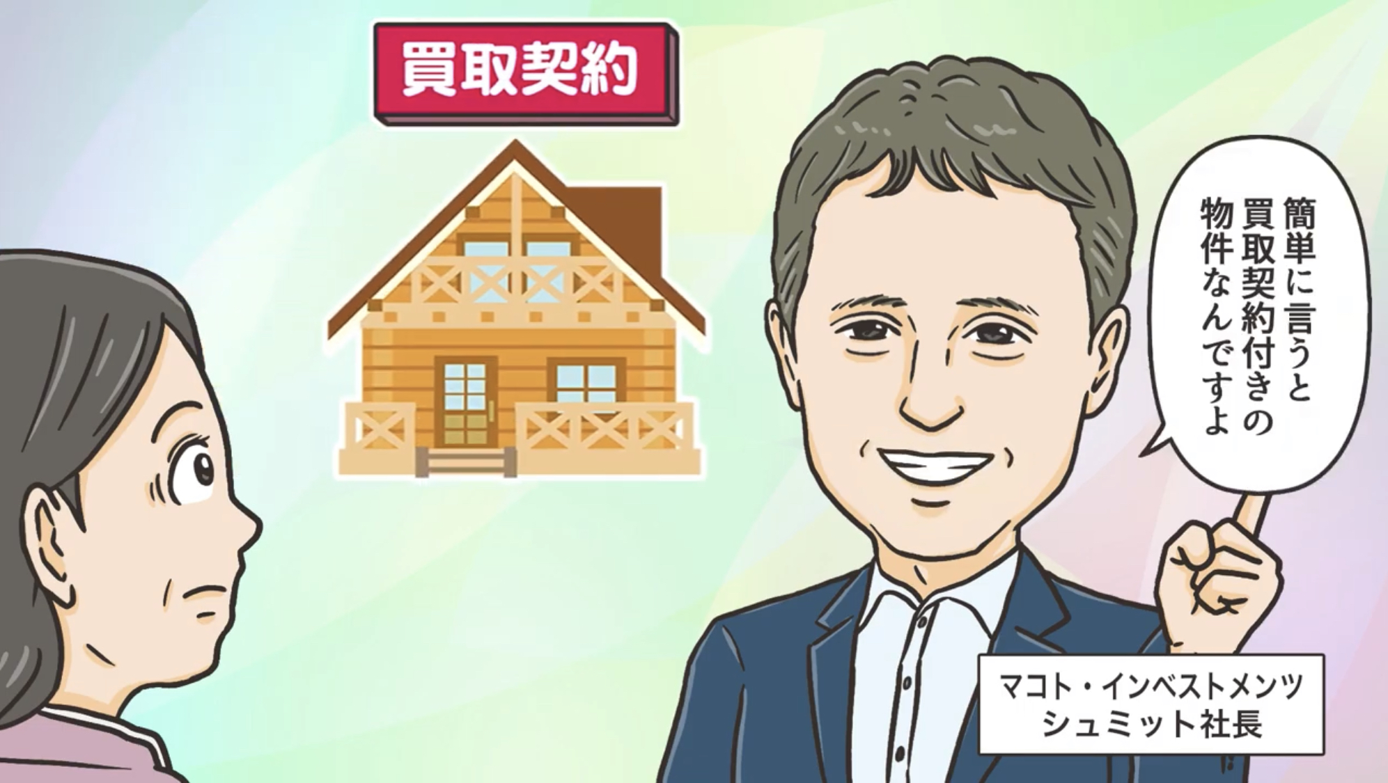 manga video micelle work example 3 (consultant company) Makoto Investments Co., Ltd. North American real estate edition